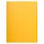 Chemise simple sans élastique avec 3 rabats carte lustrée 400gm2 - A4 - Jaune - x 25 - Exacompta