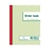 Orderbook ligné 13,5x10,5cm 50 feuillets triple autocopiant - x 10 - Exacompta