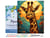 Peinture par Numéro Figured'Art avec Cadre - Girafe Art Déco - Kit de Loisir Créatif DIY Numéro d'Art Complet - 40x50cm toile tendue sur châssis