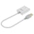 LinQ Câble USB 3.0 vers HDMI Femelle Adaptateur Vidéo Full HD Argent