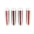 MégaCréa DIY - Perle Rocaille tubes 8 g Marron 4 pièces