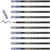 Lot de 10 feutres pointe pinceau - EDDING - Gris argent - 1-3 mm