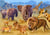 Savannah Animals – 1500 pieces - Bluebird Puzzle
