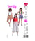 Patron Burda Easy n°5808 – Pantalon et short Femme Tailles 34-48 Super Facile taille n°FR 34-48
