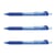Lot de 3 stylos à bille Paper Mate InkJoy 300 RT - Bleu - Pointe moyenne