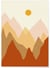 Affiche Abstract Landscape 6 | A3 : 29,7x42cm