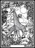 Tableau velours a colorier Girafes Sericolor