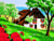 Kit canevas à la campagne 20x25cm