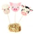 Cake Toppers Animaux de la Ferme - Recyclable