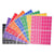 Gommettes - Rectangle - Plusieurs tailles et couleurs - 1536 stickers - Repositionnable - Cléopâtre