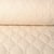 Tissu Double gaze Matelassée réversible uni Ecru