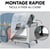 Tente pour lit de voyage Palace - Hauck - Orange