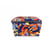Boîte couture 21cmx28cmx19cm fleurs bleues et orange