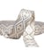 Bobine 14,5m sangle losanges 38mm gris moyen