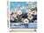 Peinture par Numéro Figured'Art - Champ de Marguerites et Ciel bleu - Kit de Loisir Créatif DIY Numéro d'Art Complet - 40x50cm toile roulée + châssis en bois à monter