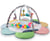 Tapis éducatif 2-en-1 TinyMini Zoo Fleur