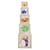 5 cubes multi-activites en bois fsc - chicco - jouet gigogne a empiler