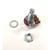 1 Mini Potentiomètres Alpha 250 Ko Audio axe fendu 6/8 mm, Filetage métrique