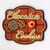 Lot de 3 écussons thermocollants Chocolate Cookies 5x4cm