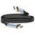 LinQ Câble Vidéo DisplayPort / HDMI Haute Définition 4K Longueur 1.8m Noir