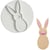 1 Emporte-pièce Poussoir - Lapin