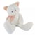 Chat en peluche Pacha blanc 80 cm - Maïlou Tradition