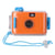 Appareil Photo Enfant Étanche Rétro Film 35mm Facile À Utiliser Sans Piles Orange YONIS