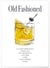Affiche Cocktail Old Fashioned | A3 : 29,7x42cm