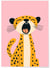 Affiche Guépard qui baille 2 | A3 : 29,7x42cm