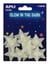 Stickers petites étoiles luminescents.12.u.