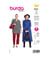 Patron Burda 5693 - Robe et chemisier taille n°FR 48-62