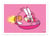 Affiche 50 x 70 cm -  Super Rabbit Girl - Simon Super Rabbit