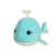 Peluche - Peluche sonore Baleine Bellabloo Friends - 30 cm