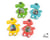 Petits jouets - Crocodile à eau, x1, couleur aléatoire