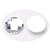 15 Perles Strass cabochon Rond a coller acrylique transparent 18 mm - creation bijoux perles