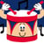 LUC - Kit canevas Soudan Drum 20x20cm
