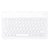 Clavier Pour Tablette Bluetooth Sans Fil Léger Longue Durée Noir Et Blanc Blanc YONIS