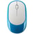 Souris Sans Fil Rechargeable Silencieuse 1000DPI Pour Ordinateur Portable Rose Bleu YONIS