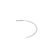 Aiguilles courbe Bohin x10, tailles au choix