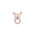 Anneau de dentition Biche Rose Pale