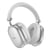 Casque Audio Bluetooth 5.4 ANC Réduction De Bruit Pour Gaming Longue Autonomie Argent YONIS