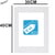 Lot De 25 Passe Partout 30X40Cm Blanc (20X30Cm)