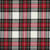 Tissu Tartan Ecossais Inverness touché laine léger Rouge - Au mètre