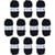 10 pelotes - 100% acrylique - Noir - 965 - 50g - 140m - DMC - Knitty 4 - Tricot