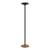 BALY BAMBOU lampadaire à éclairage indirect noir et bambou