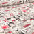 Tissu Toile de Coton BD Manga sur fond Naturel