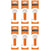 Lot de 6 recharges pour marqueur V BOARD MASTER - PILOT - Orange