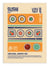 Affiche 30 x 40 cm - Sushi Japanese Food Print - Retrodrome