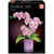 Orchidee Floral art en papier - Educa Borras - Rouge