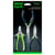 MetalEarth Promotion: TROUSSE À OUTILS 3 pièces pour maquette 3D en métal de Metal Earth, contient une cisaille, une pince plate et une pince aiguille, sur carte, 14+